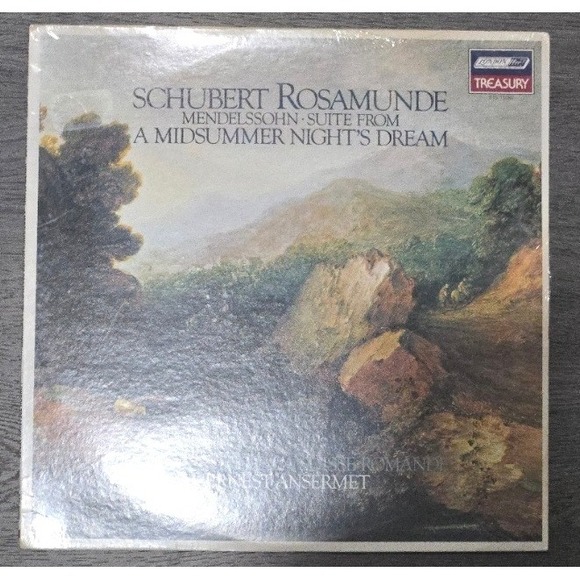 London Treasury Series Other - Schubert: Rosamunde / Mendelssohn: Midsummer Night's Dream LP (Ansermet)